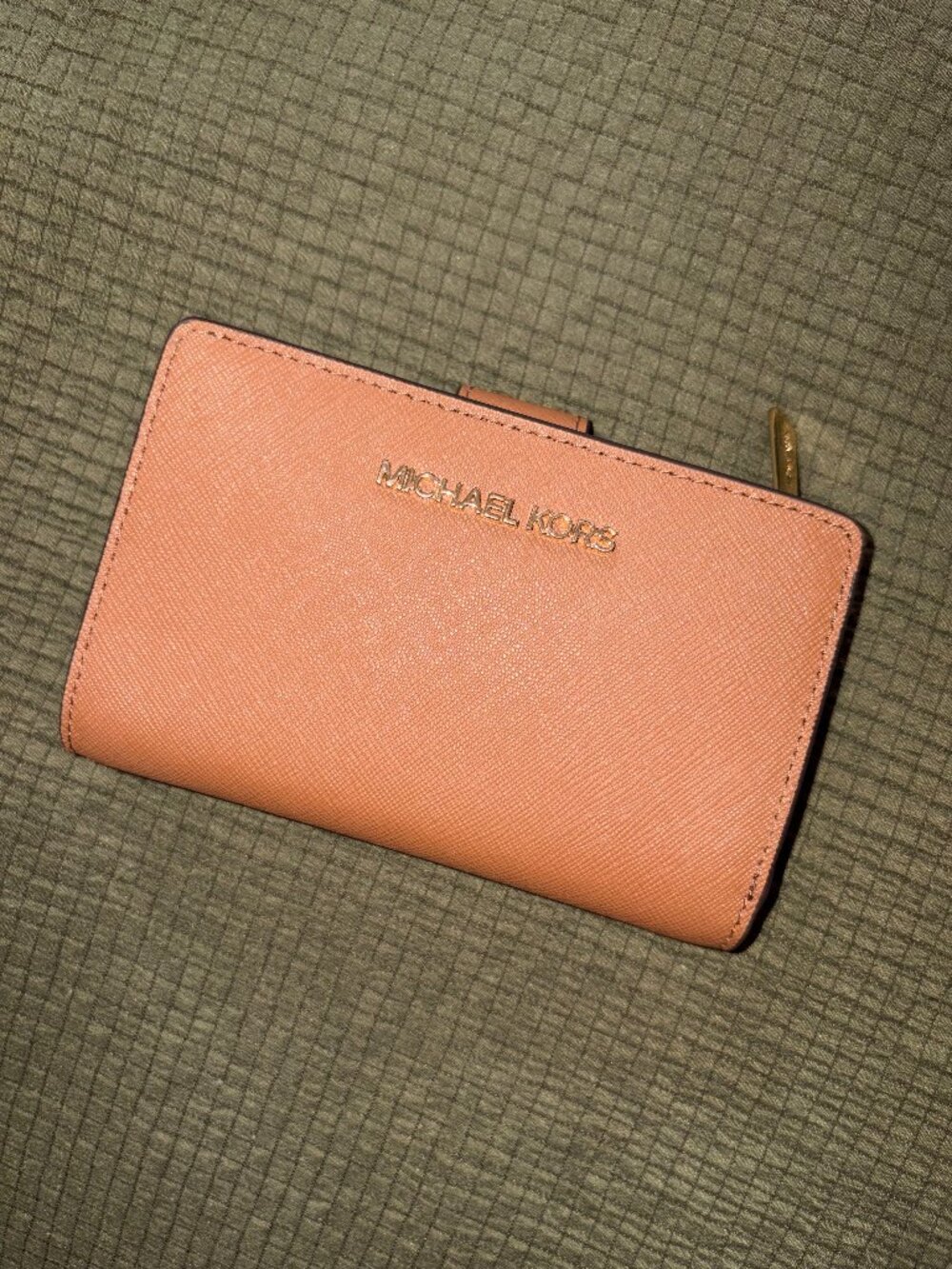 Michael Kors Medium Crossgrain Leather Wallet